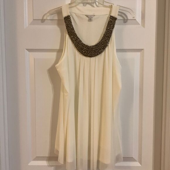 EST. 1946 size XL sleeveless top with bling around the front neck - Picture 1 of 7